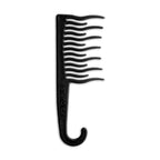 XO Curls Shower Detangling Comb - Black | Grocsy