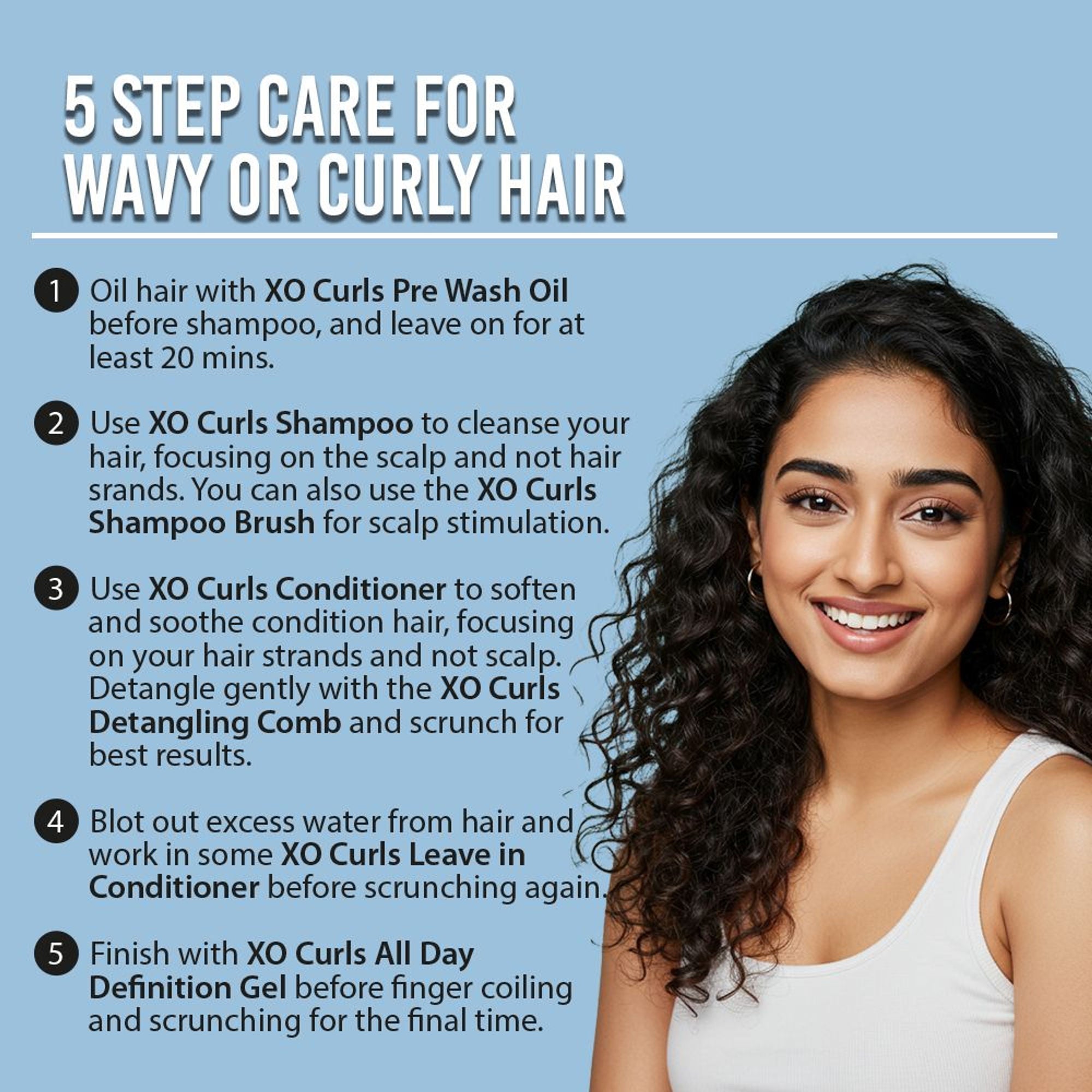 XO Curls Pre Wash Oil & Heat Cap Combo | Grocsy
