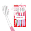 Colgate Gentle Sensitive Care Ultra Soft Bristles Manual Toothbrush for Adult Combo Pack Offer,Multicolor- 5Pcs | Grocsy