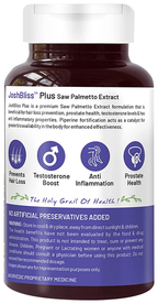 Bliss Welness Male Health Saw Palmetto Extract Veg Tablet | Grocsy