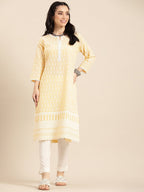 Sangria Women Ethnic Motifs Embroidered Kurta | Grocsy