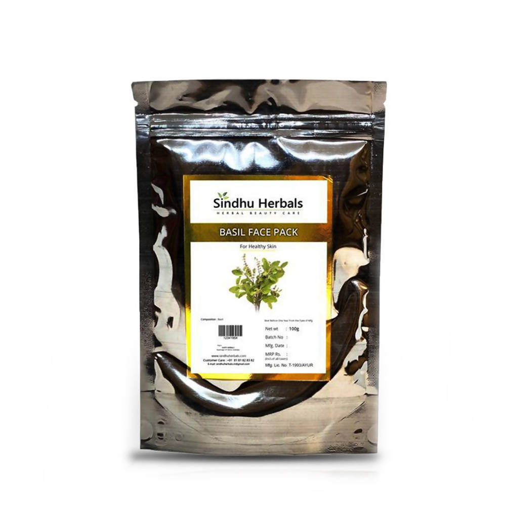 Sindhu Herbals Basil Face Pack | Grocsy