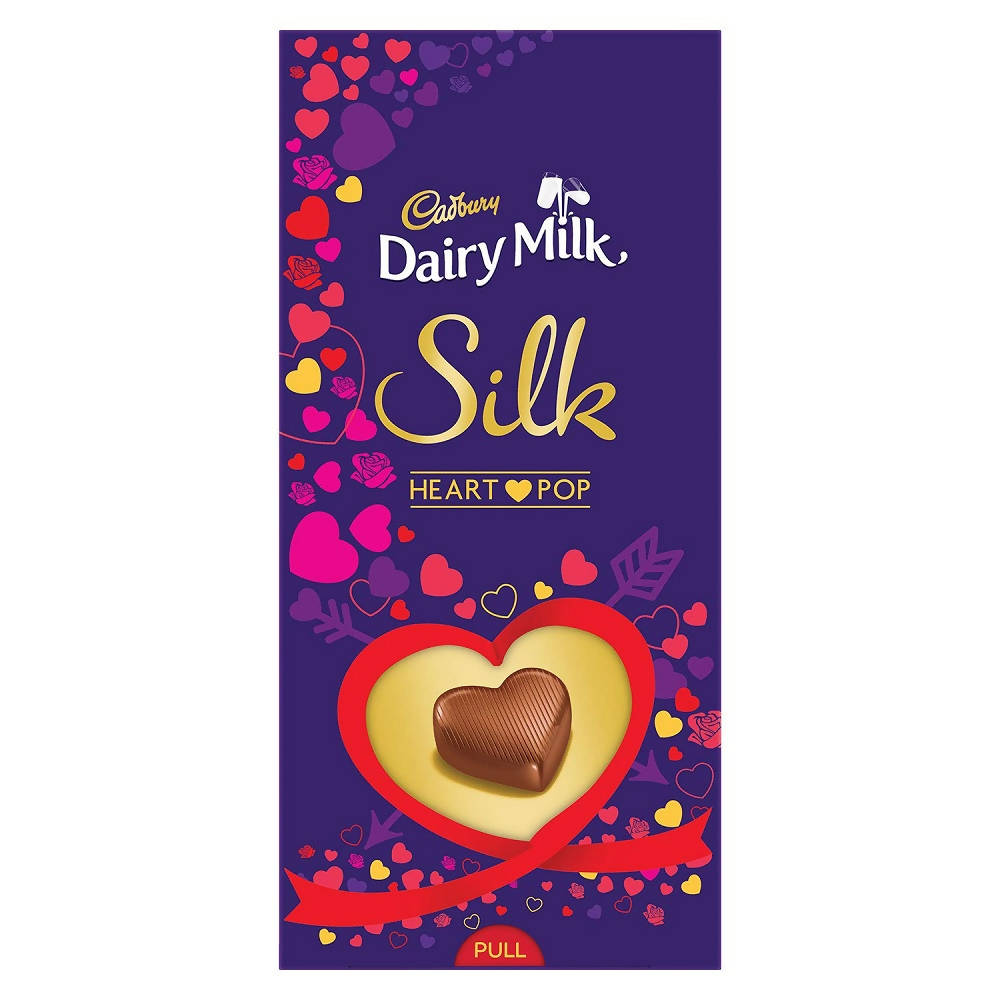 Cadbury Dairy Milk Silk Heart Pop Bars | Grocsy