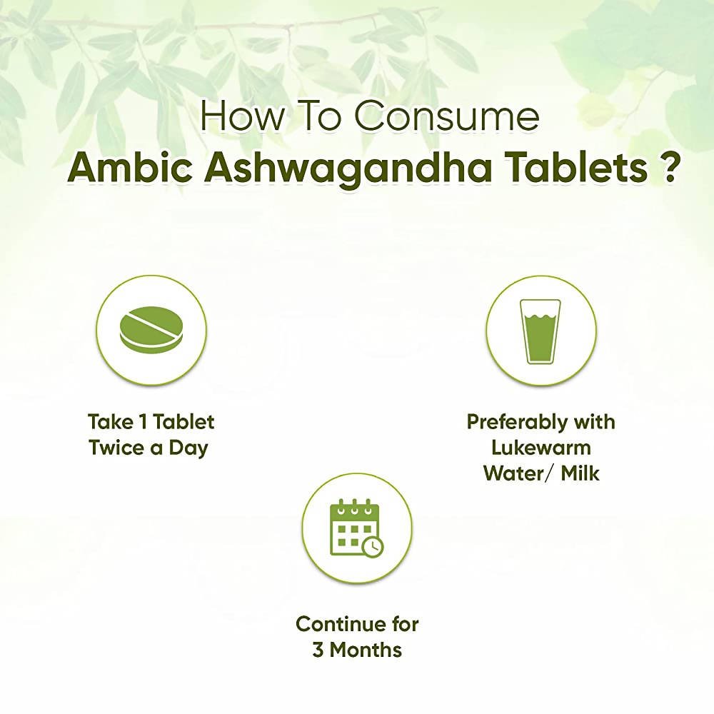 Ambic Ambic Ashwagandha Tablets | Grocsy