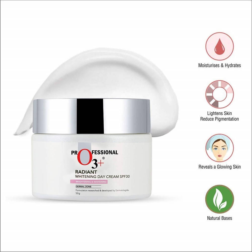 Professional O3+ Radiant Whitening Day Cream Spf 30 | Grocsy