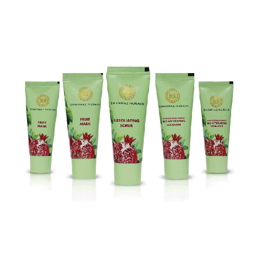 Shahnaz Husain 5 Step Mixed Fruit Facial Kit | Grocsy