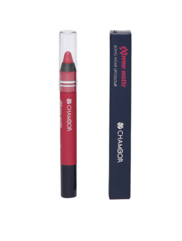 Chambor Desired Red16 Extreme Matte Long Wear Lip Colour | Grocsy