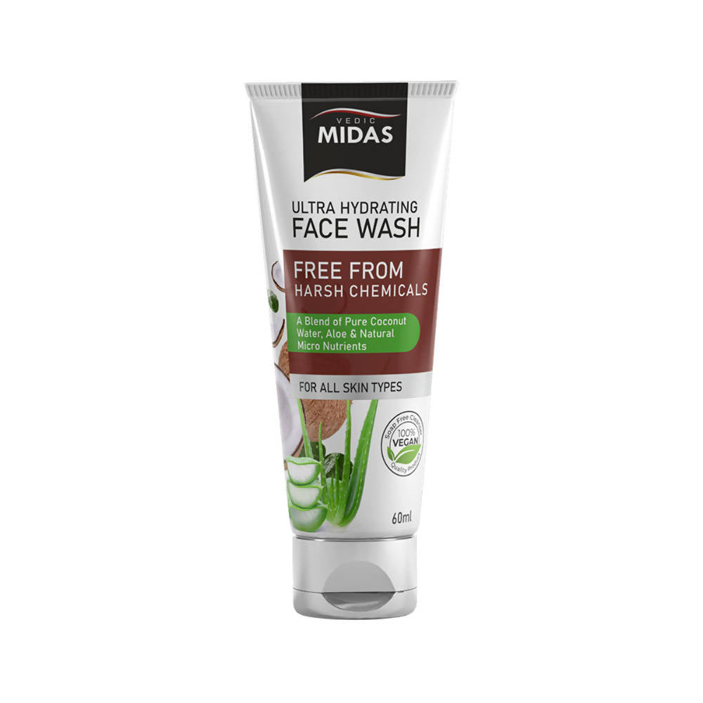 Vedic Midas Ultra Hydrating Face Wash | Grocsy