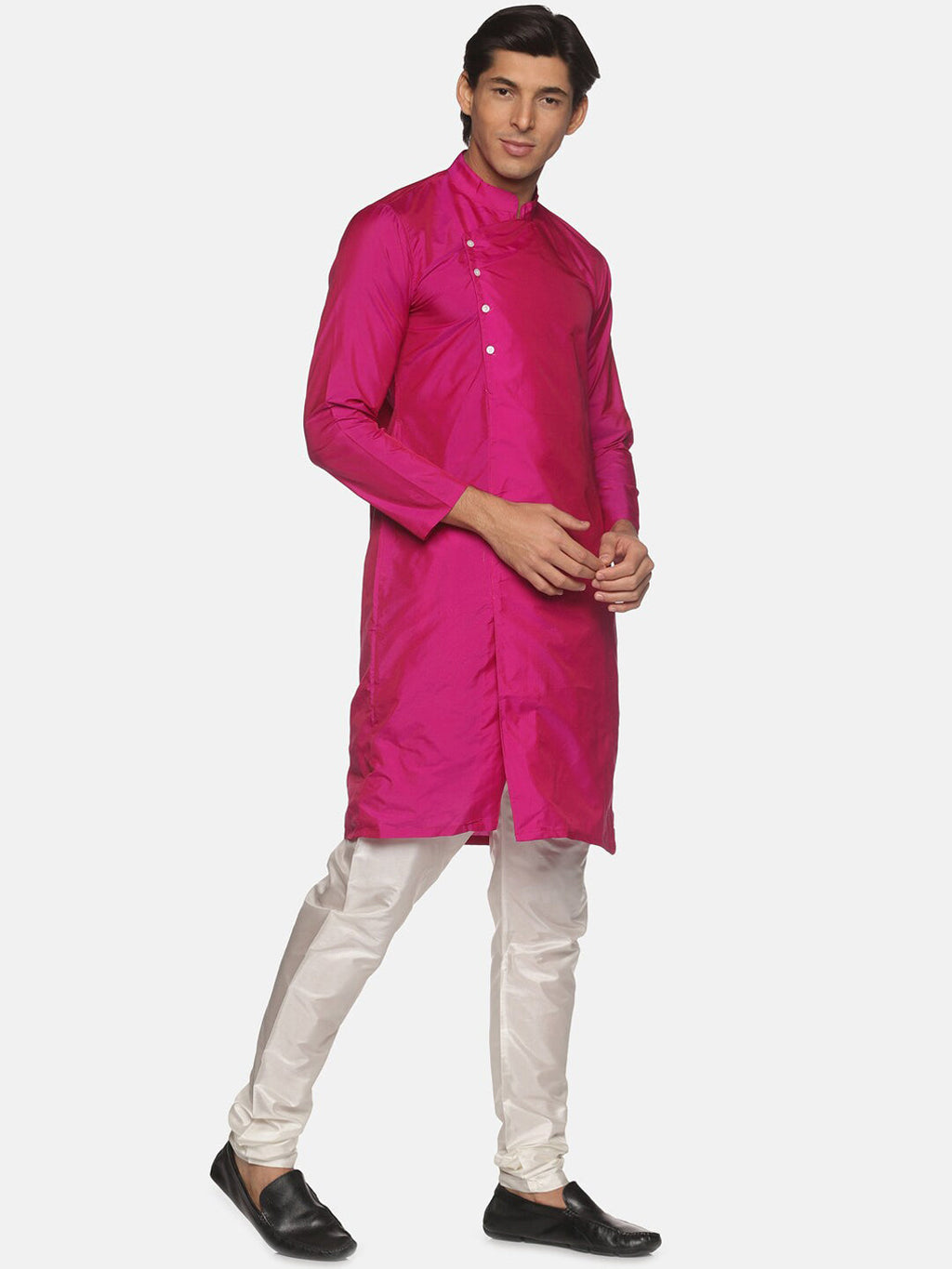 Sethukrishna Men Rose Kurta with Pyjamas | Grocsy