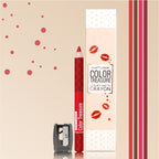 Matt Look Color Treasure Luxury Matte Lip Pencil Crayon - 02 Fire Ruby | Grocsy