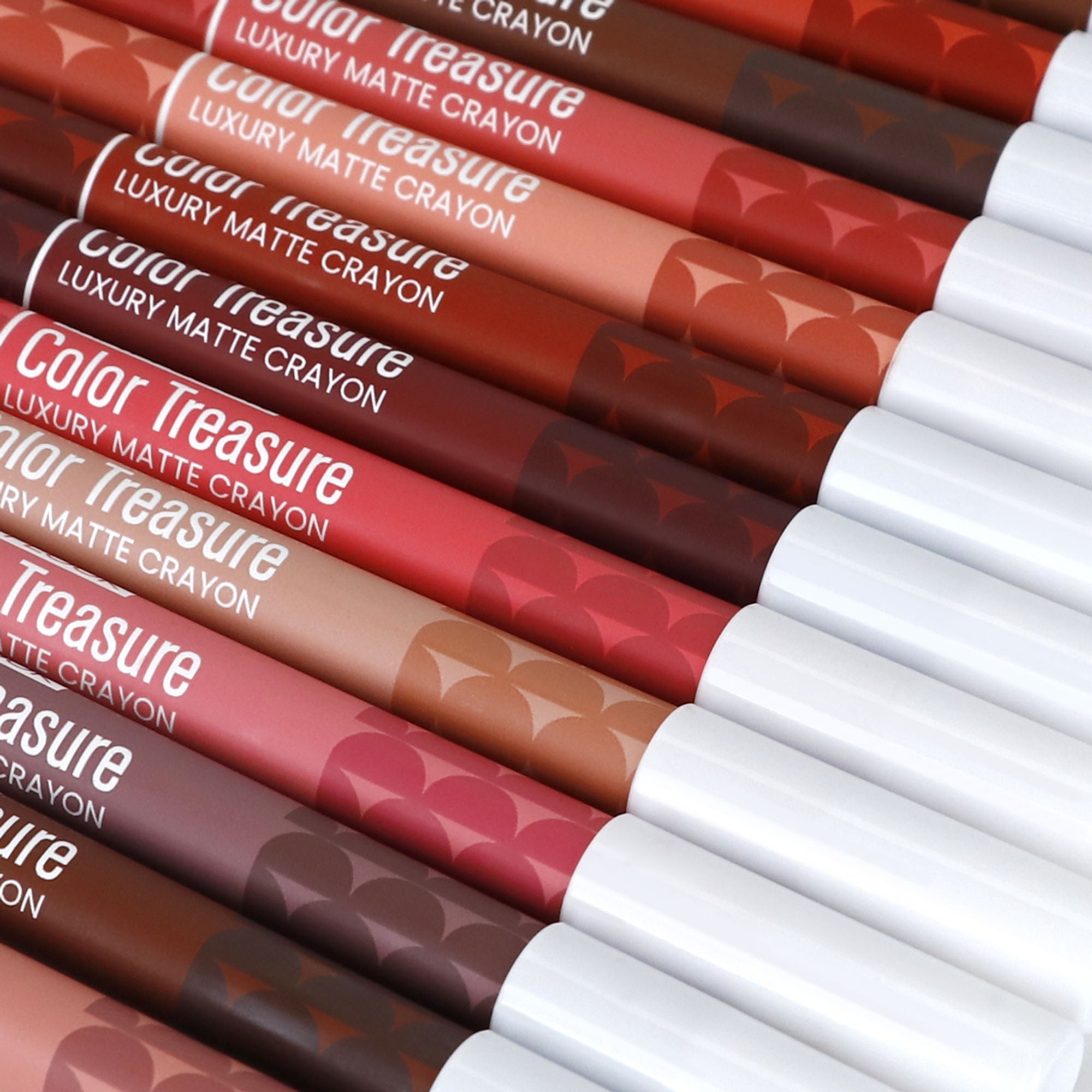 Matt Look Color Treasure Luxury Matte Lip Pencil Crayon - 14 Natural Nude | Grocsy