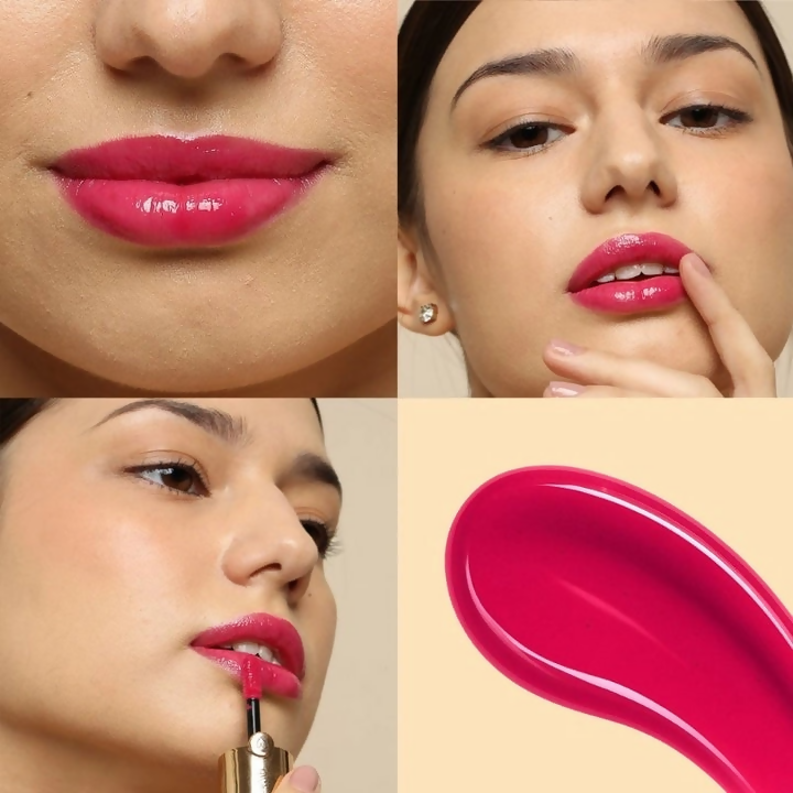 Dunamiss Rosita Hydrating Tinted Lip Oil Pink Paradise | Grocsy