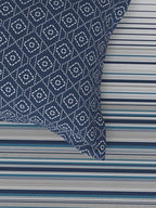 MYTRIDENT Unisex Blue Bedsheets | Grocsy