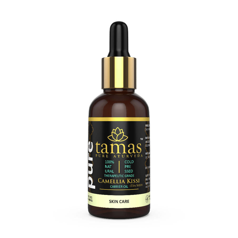 Tamas Pure Ayurveda Camellia Cold-Pressed Carrier Oil | Grocsy