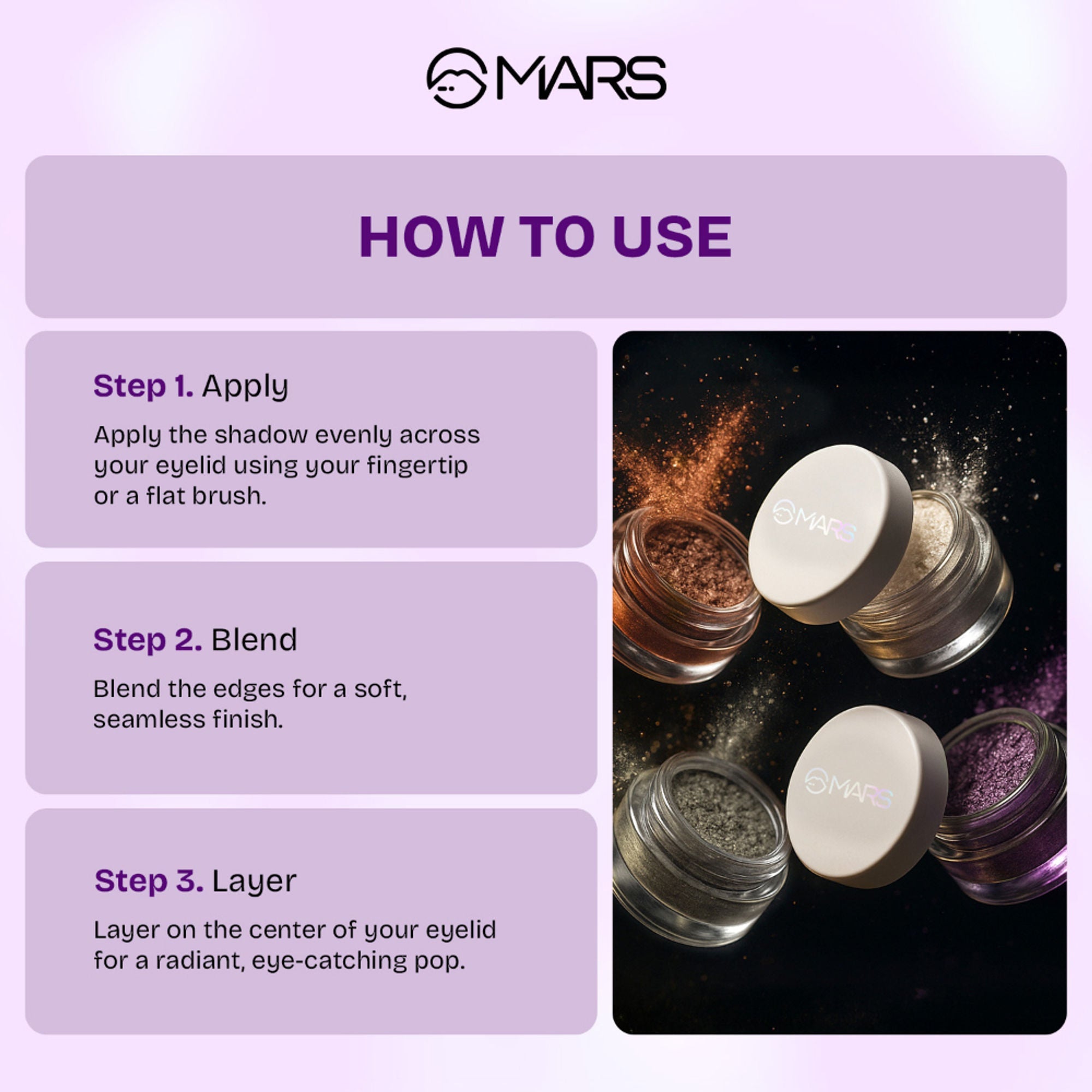 MARS Cosmetics Starlit Pot Eyeshadow - 04 | Grocsy