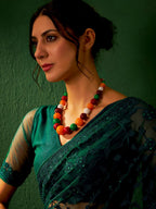Sangria Embroidered Sarees | Grocsy