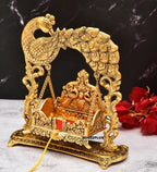 Labhcart Metal Laddu Gopal Jhula Palna for Laddu Gopal Ji | Grocsy