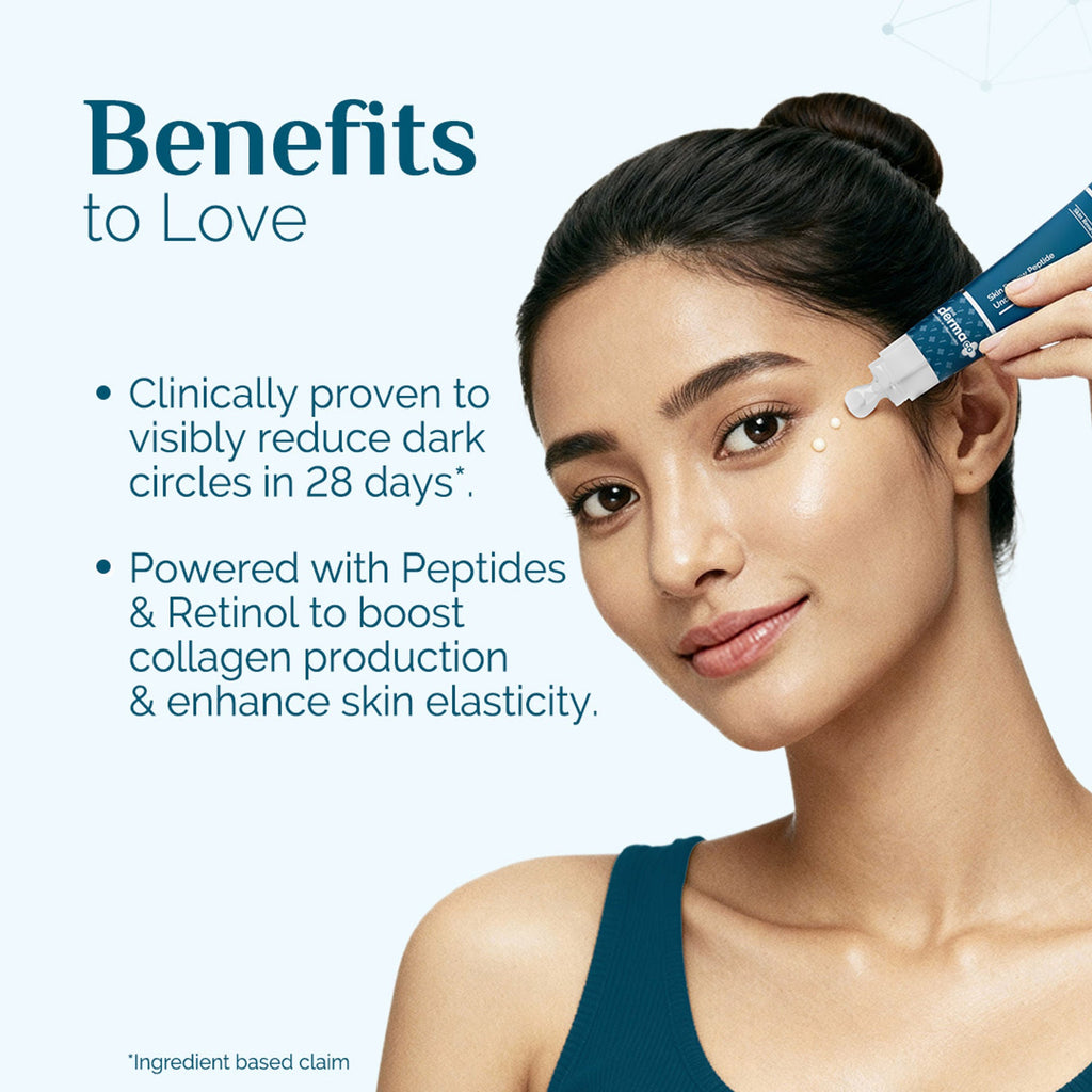 The Derma Co Dr. V Skin Renew Skin Renew Peptide Under Eye Cream | Grocsy