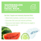 Petal Fresh Hydrating Watermelon & Cucumber Facial Mask | Grocsy