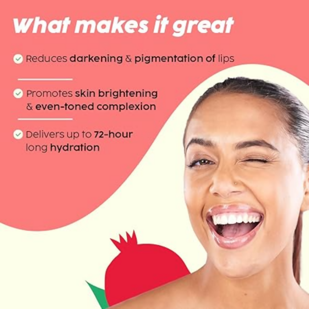 PLIX The Plant Fix 10% Vitamin C Glow Face Serum & Lip Scrub For Skin Brightening & Exfoliate Lips | Grocsy