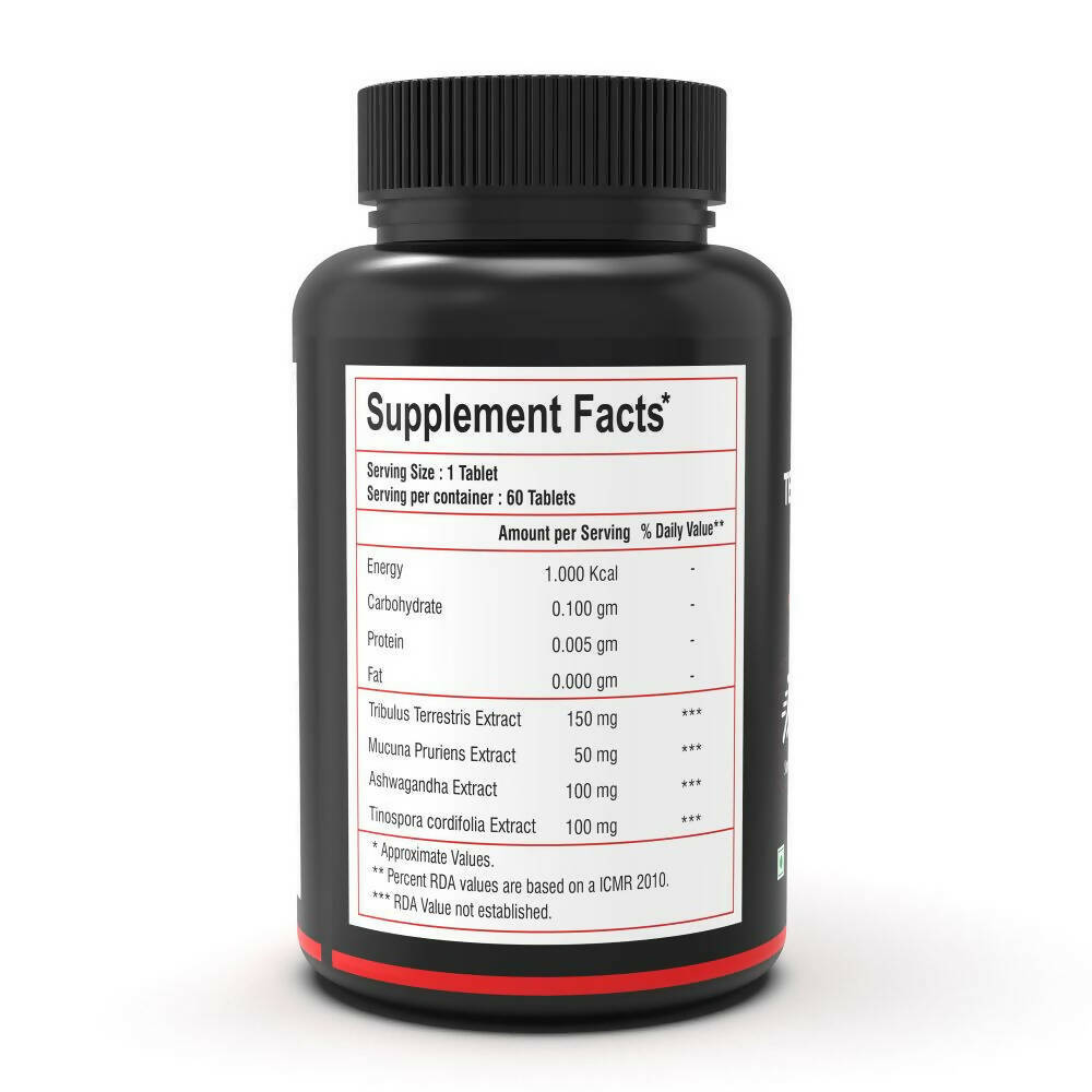 NutritJet Men’s Testosterone Booster Tablets | Grocsy