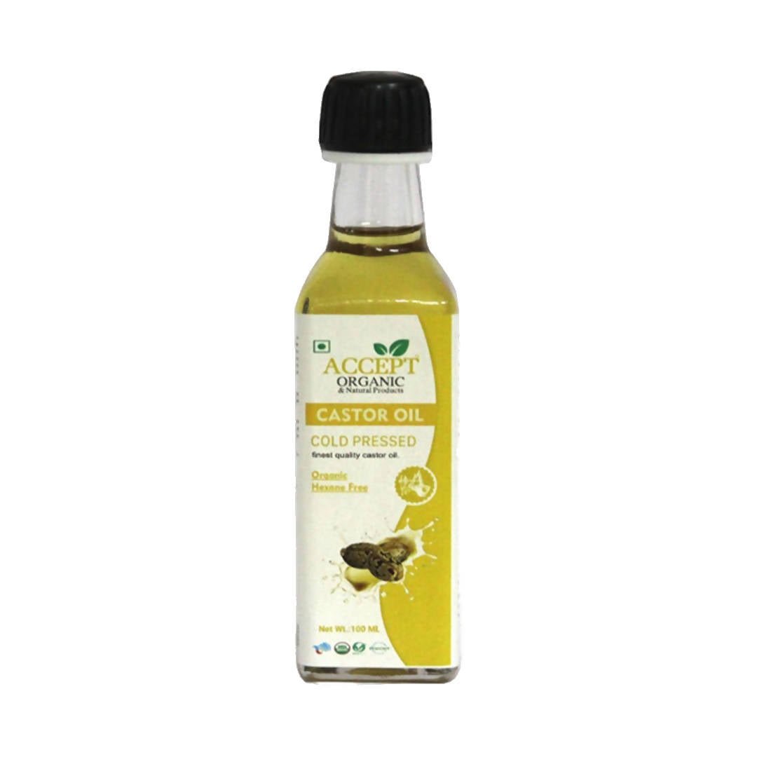 Accept Organic & Natural Products Cold Pressed Castor Oil | Grocsy