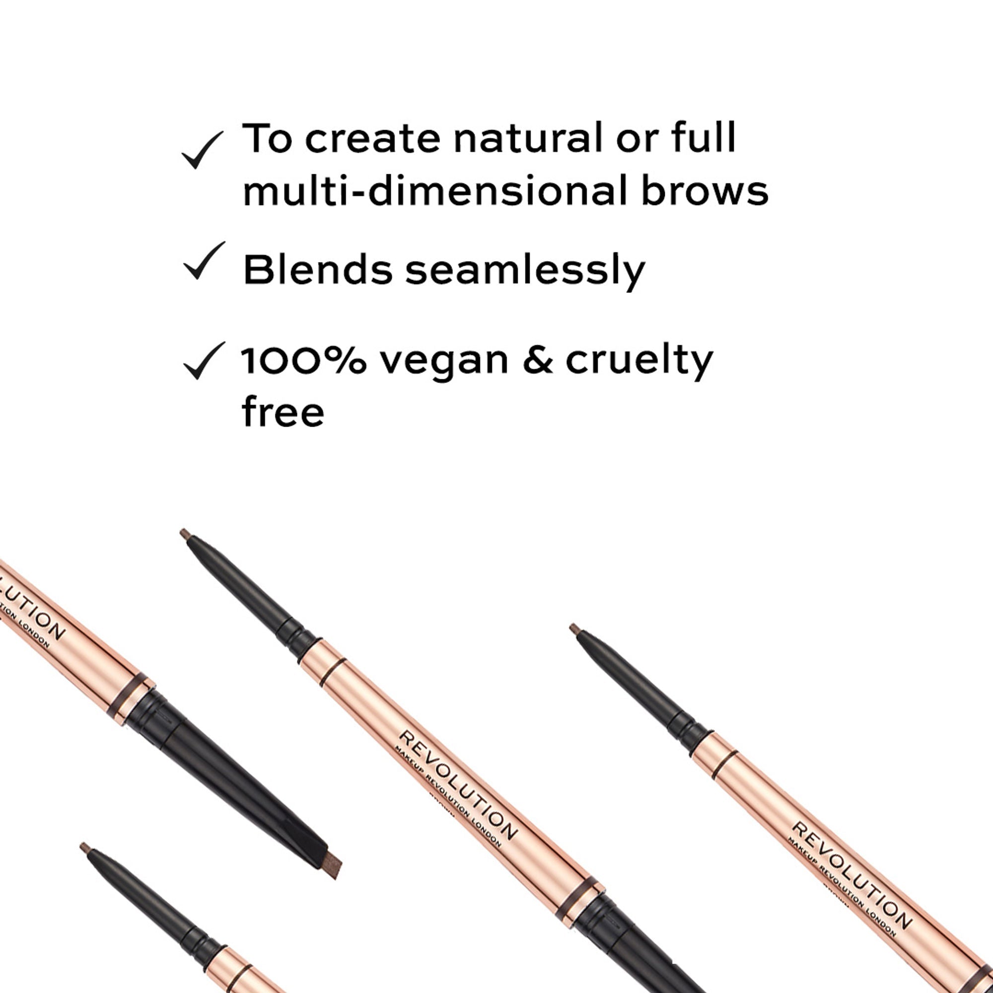 Makeup Revolution Balayage Brow Brown | Grocsy
