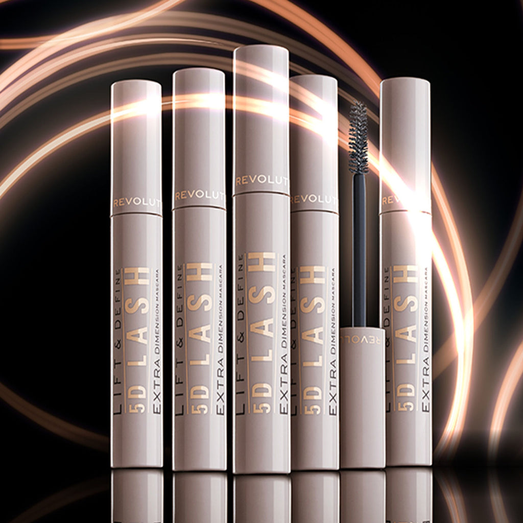 Makeup Revolution 5d Lash Super Black Mascara | Grocsy