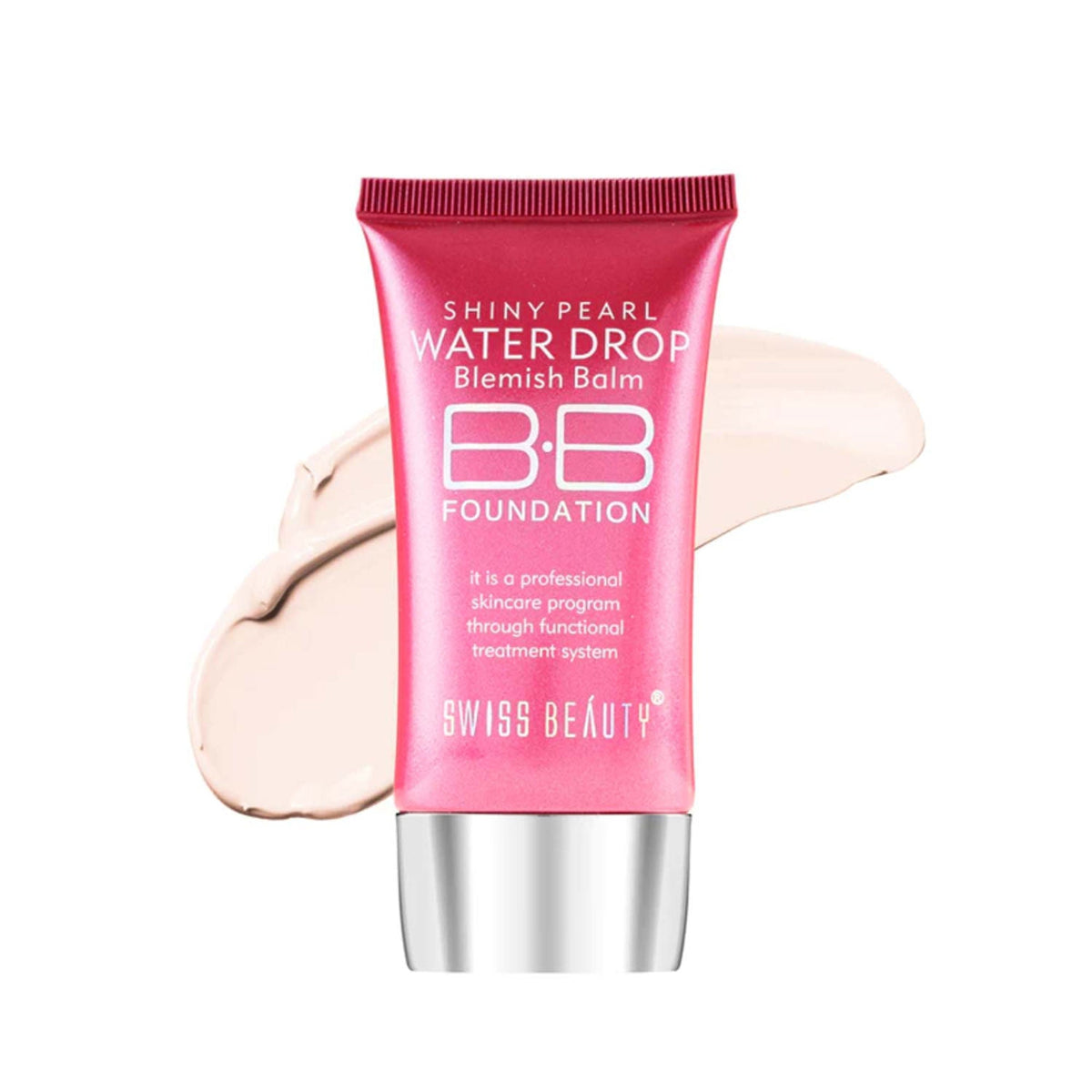 Swiss Beauty Shiny Pearl Water Drop Blemish Balm BB Foundation - 1 | Grocsy