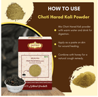 Jaived Ayurveda Choti Harad Kali Powder | Grocsy