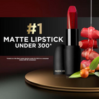 Faces Canada Weightless Matte Finish Lipstick - Bombshell Red 09 | Grocsy
