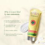 Lotus Organics Sheer Brightening Mineral Sunscreen SPF 50 PA +++ | Grocsy