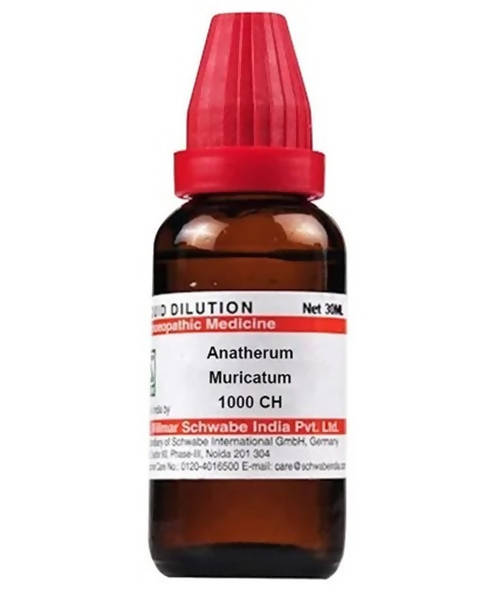 Dr. Willmar Schwabe India Anatherum Muricatum Dilution | Grocsy