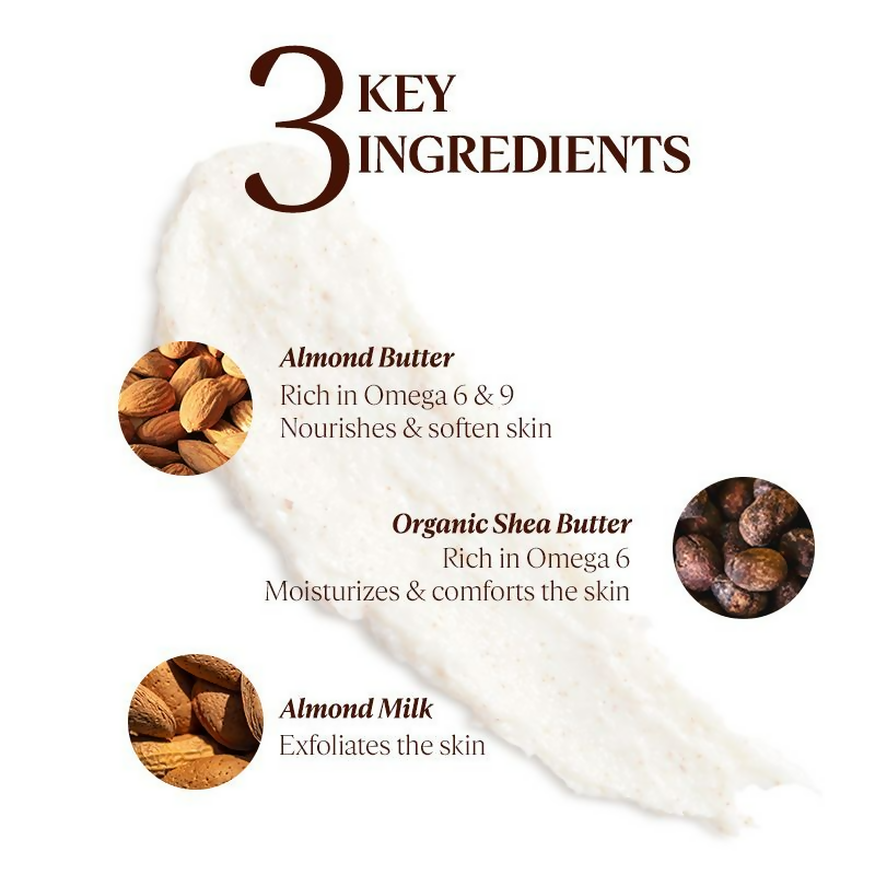 L'Occitane Exfoliating & Smoothing Almond Delicious Paste Body Scrub | Grocsy
