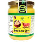 Yugmantra Organic Foods Pure A2 Natural Desi Cow Ghee Sahiwal | Handmade Desi Ghee | Grassfed, Golden, Grainy, Natural Fresh | Grocsy