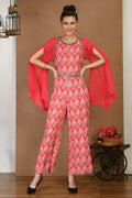 Joban Fashion Red Maslin Tunic | Grocsy
