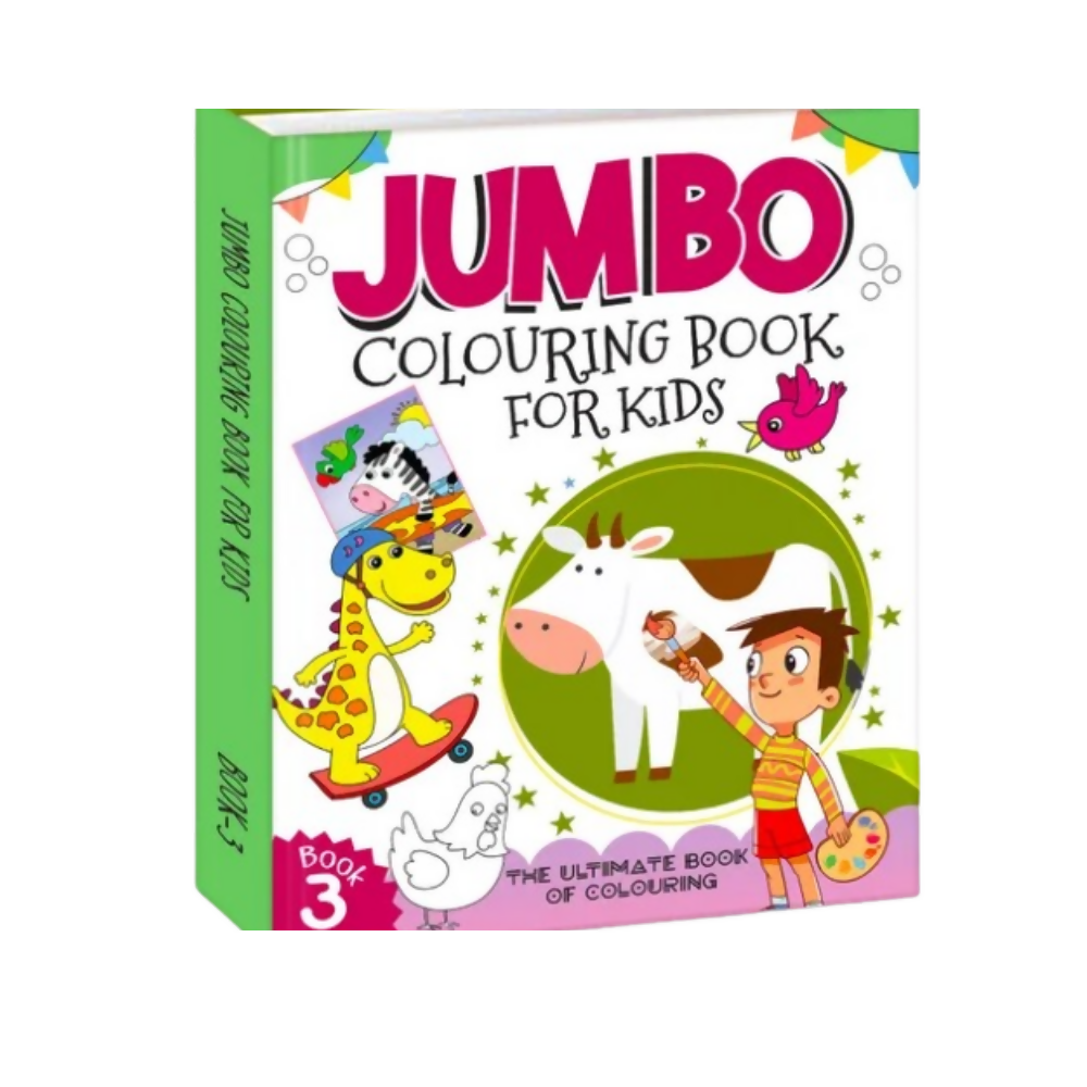 Jumbo Activity & Colouring Book. | Grocsy