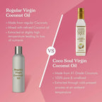 Coco Soul Cold Pressed Natural Virgin Coconut Oil | Grocsy