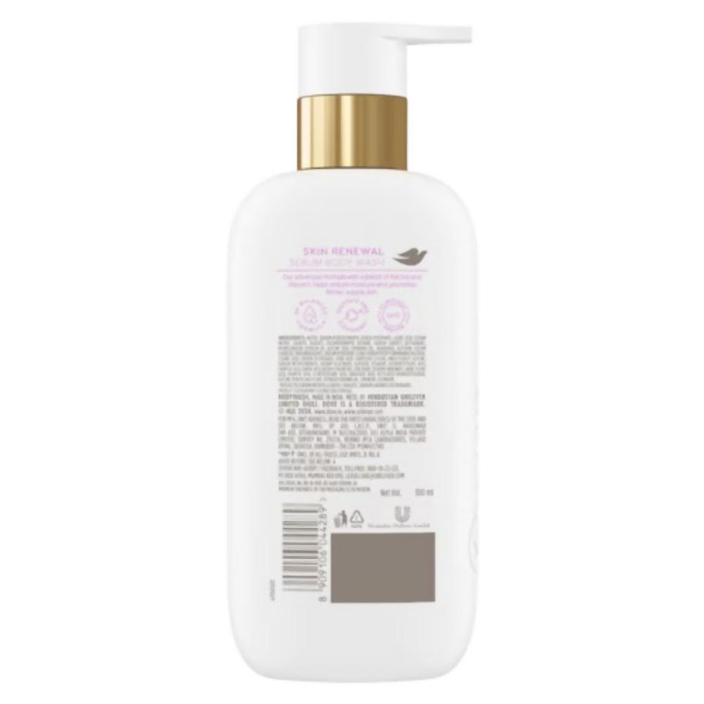 Dove 4% Restoring Serum With Retinol Skin Renewal Bodywash | Grocsy