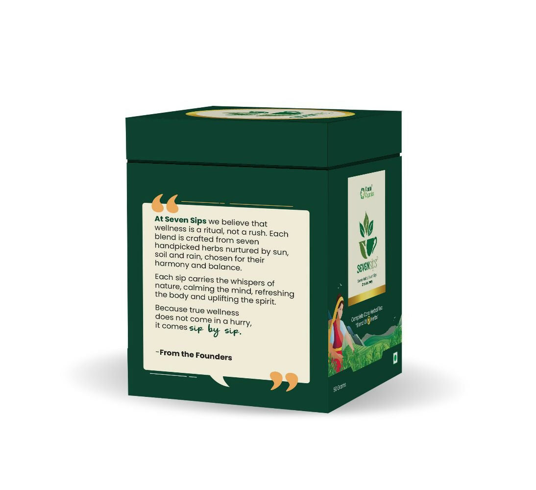 Ventin Organics Seven Sips Complete Care Herbal Tea | Grocsy