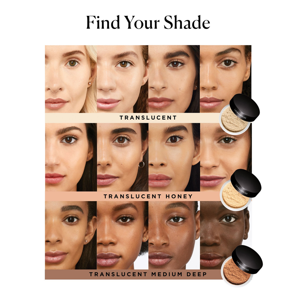Laura Mercier Translucent Loose Setting Powder Ultra-Blur Mini - Translucent Medium Deep | Grocsy