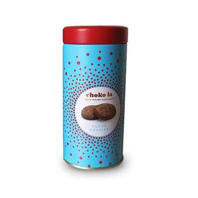 Choko La Egg less Cookies Gifting Hamper Cocoa Almond Tin Set (Pack of 4) | Grocsy