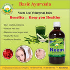 Basic Ayurveda Neem Leaf Margosa Juice | Grocsy