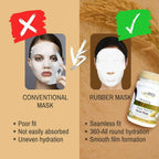 Purobio Algae Peel off Face Mask Whitening Rice Facial Mask | Grocsy