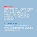 Slurrp Farm Multigrain Millets and Mixed Fruit Cereal with Milk | Grocsy