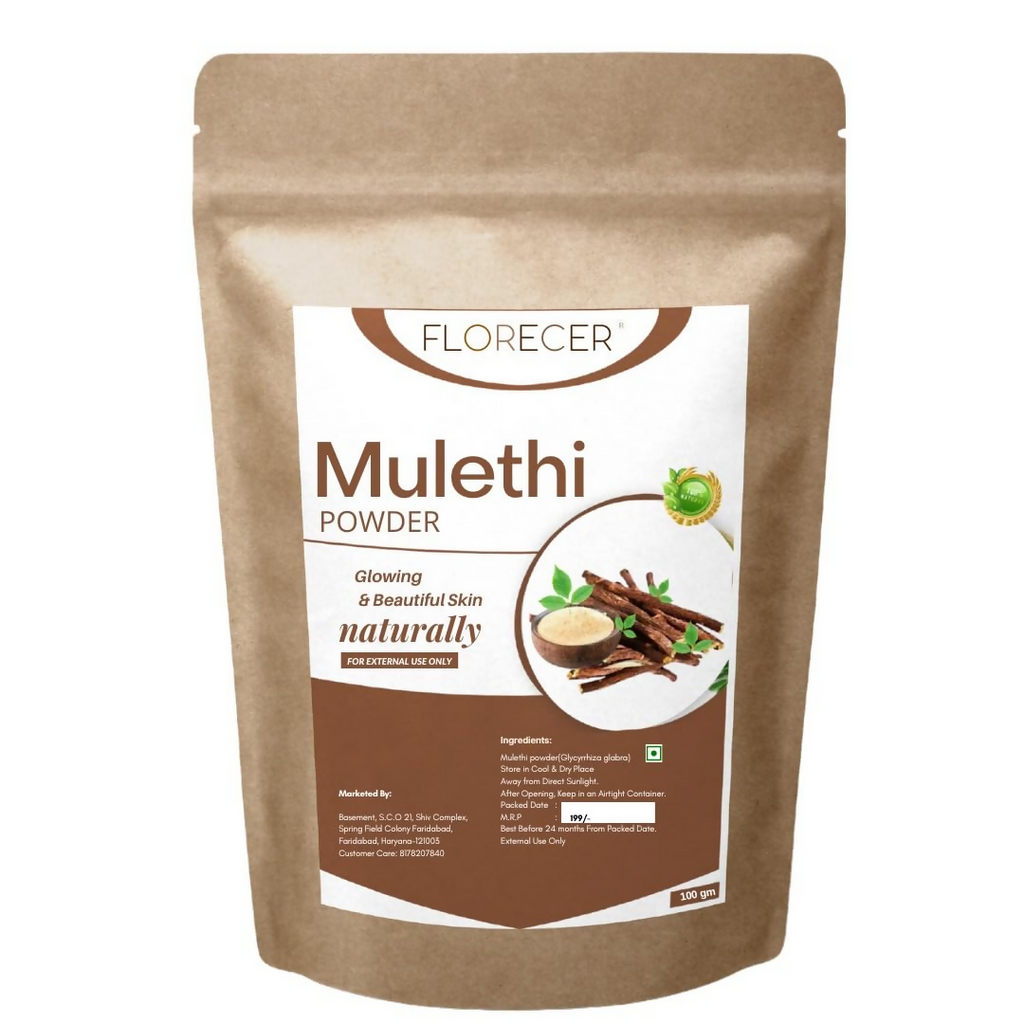 Florecer Mulethi Powder For Face | Grocsy