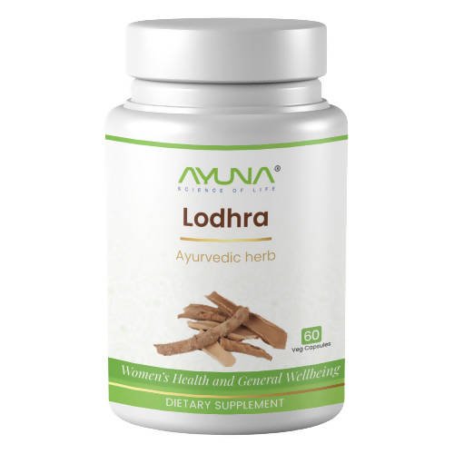 Ayuna Lodhra Veg Capsules | Grocsy