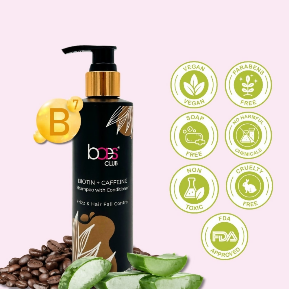 Baes Club Biotin + Caffeine Shampoo | Grocsy