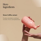 Oteria Premium Exfoliating Green Coffee Body Wash For Shower Gel & Energizing Shower Experience | Grocsy