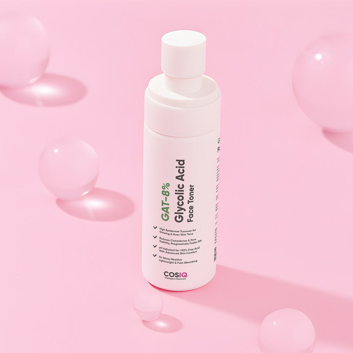 Cos-IQ GAT-8% Glycolic Acid Face Toner | Grocsy